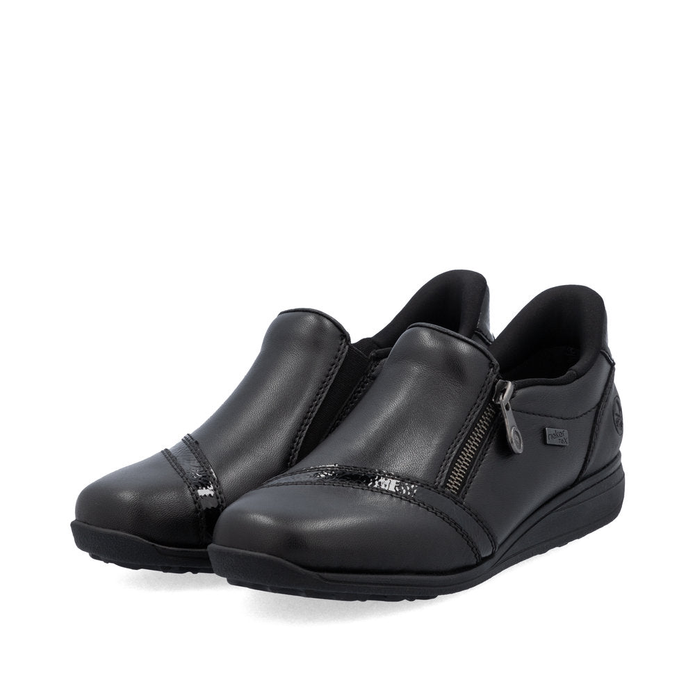 rieker ladies dress shoes 47264 Donna 43 / Schwarz/Black/Schwarz 9 Pairs Packs