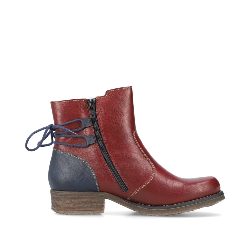 Ankle Boots Rieker Stiefel Bordeaux Rieker Y6723-36 Burgund –