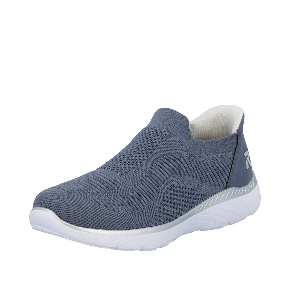 Rieker veterschoenen voor dames M5072, grootte:41, kleur:Blauw Rieker veterschoenen voor dames M5072, grootte:41, kleur:Blauw